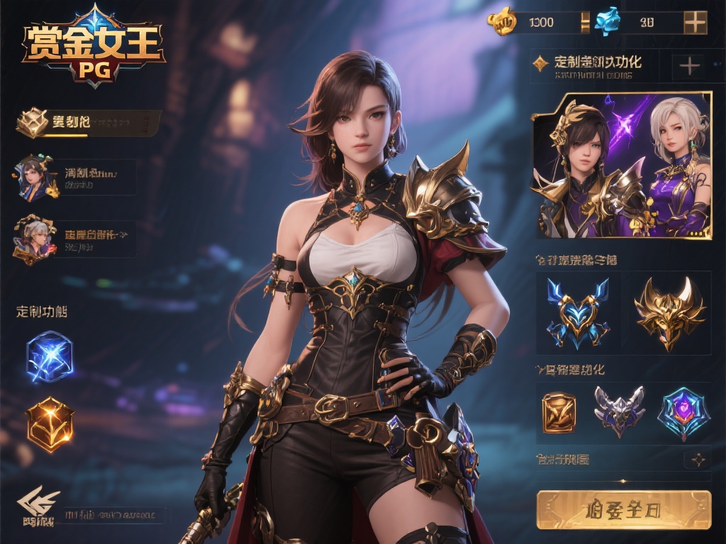 在《赏金女王PG》中，角色定制化功能非常强大。玩家