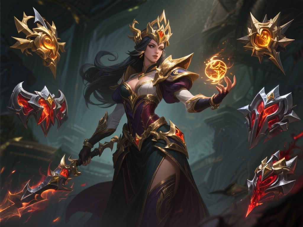 装备选择同样是决定输赢的基础环节。为赏金女王配置装